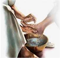 Master, are you going to wash my feet?